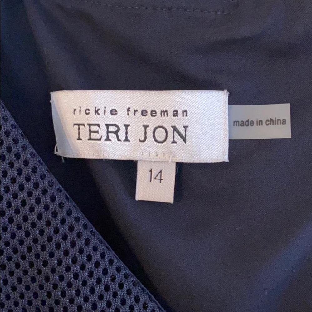 EUC Teri Jon Cocktail Dress, Sz 14 - Picture 5 of 5